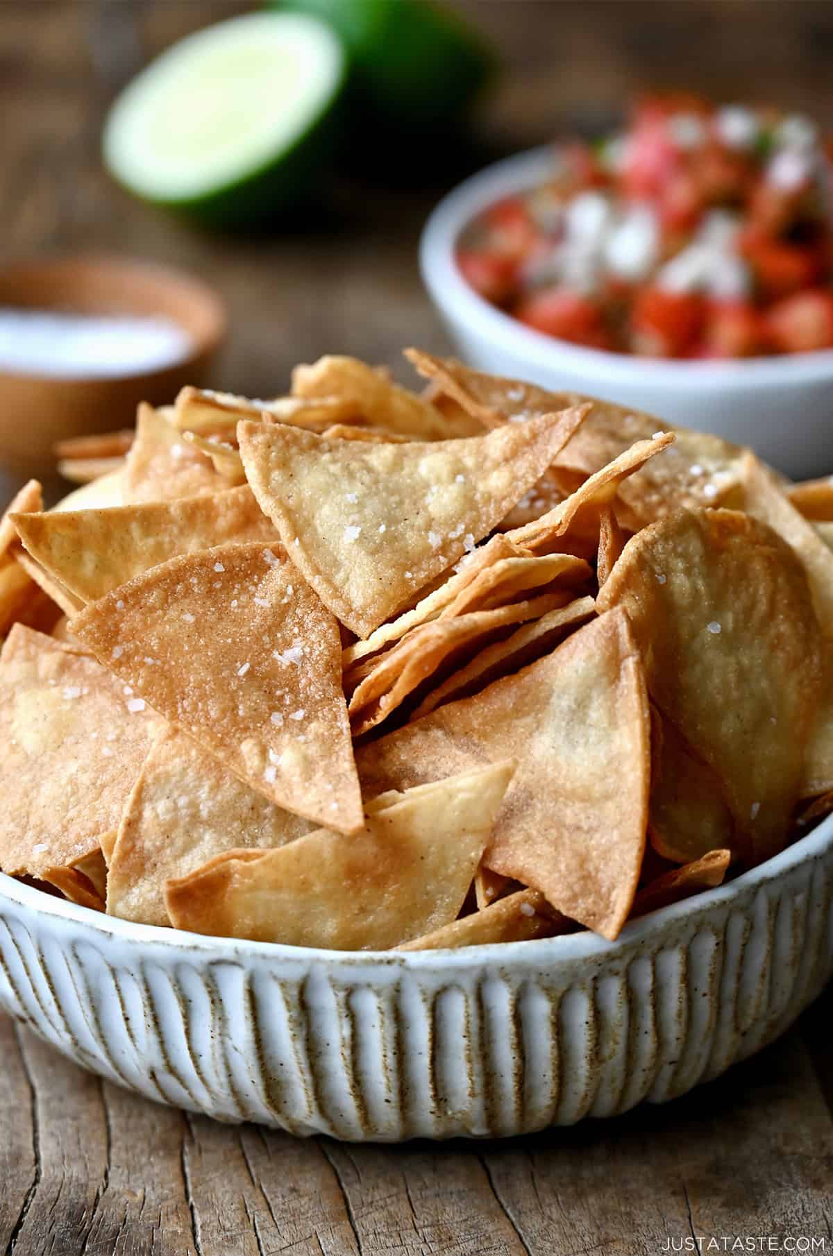 How to Fry Perfect Crispy Homemade Tortilla Chips